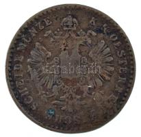 Ausztria 1858M 5/10kr Cu T:VF Austria 1858M 5/10 Kreuzer Cu C:VF Krause KM#2182