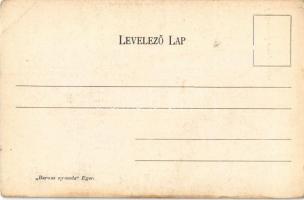 Felnémeti menyecske, magyar folklór. Baross nyomda kiadása / Hungarian folklore (EB)