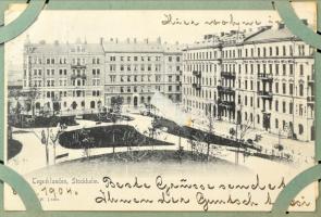 USA + Kanada + néhány egyéb ország kb 80 db nagyobb részben régi képeslap szép szecessziós albumban