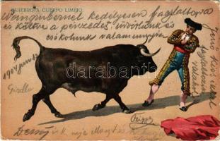 1904 Quiebro a Cuerpo Limpio / Bullfight, matador (EK)