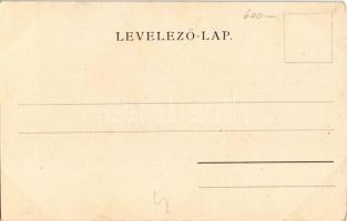 Csikós, magyar folklór / Hungarian folklore art postcard (EK)