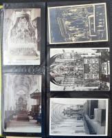 Gyűjtemény albumban: több mint 300 régi és modern templom, templombelsők, főleg a történelmi Magyaro...