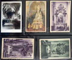Gyűjtemény albumban: több mint 300 régi és modern templom, templombelsők, főleg a történelmi Magyaro...