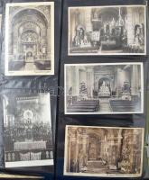 Gyűjtemény albumban: több mint 300 régi és modern templom, templombelsők, főleg a történelmi Magyaro...