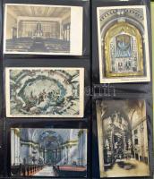 Gyűjtemény albumban: több mint 300 régi és modern templom, templombelsők, főleg a történelmi Magyaro...