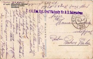 1917 Holländisches Mädchen. G.G.W.II. Nr. 303. s: M. Levis + "K.u.K. Hus. Rgt. Graf Nádasdy Nr....