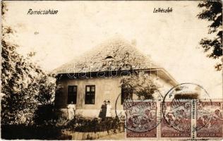 1922 Ramocsaháza, Lelkészlak. photo (EK)