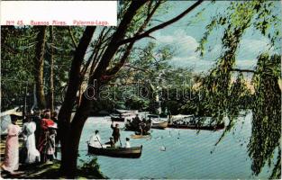 Buenos Aires, Palermo-Lago / lake, rowing boats (EK)