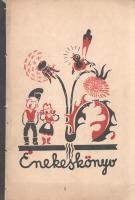 Domokos Pál Péter (összeáll.):  Elemi iskolai énekeskönyv a III. osztály részére. (Carte de cantece pentru scolile primare: Clasa III.) (Kolozsvár, 1939). Erdélyi Római Katholikus Tanítói Önsegélyező (Nagy-nyomda, Kolozsvár). 44 p. A gyulafehérvári püspök, Márton Áron által engedélyezett, oldalszámozáson belül szövegközti rajzokkal és kottákkal gazdagon illusztrált, katolikus iskolai énektankönyv népdalokat, gyermekénekeket, hazafias dalokat és szent énekeket tartalmaz, összeállítója az erdélyi román hatóságok által sokat zaklatott Domokos Pál Péter (1901-1992) pedagógus, erdélyi művelődésszervező, néprajzkutató. A harmadik osztály tananyagának elméleti részében már erős helyet foglal Kodály szolmizációs módszere is. A III. osztályos dalanyagban világi részében feltűnik néhány román nyelvű dal is, az egyházi rész viszont kizárólag magyar nyelvű, miként a magyarázó szöveg is. A címoldalon és a belív több oldalán régi gyűjteményi bélyegzés. Monoki 1314. Poss.: Marosvásárhelyi római katolikus elemi iskola könyvtára. Fűzve, színes, illusztrált, enyhén foltos kiadói borítóban. Jó példány.