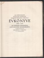 Az Országos Magyar Királyi Iparművészeti Iskola Évkönyve 1880-1930. Az intézet ötvenéves fennállása ...