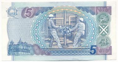 Skócia 1996. 5P T:F szép papír
Scotland 1996. 5 Pounds C:F fine paper
Krause P#119b