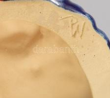 PW jelzéssel: Bohóc. hibátlan, 16x13 cm