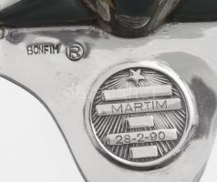 Ezüst(Ag) kagyló alakú ékszertartó tálka, jelzett, 11×9 cm, nettó: 43,7 g