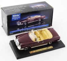 Mercedes-Benz 280SER 1966 modellautó, fa lapra rögzítve, dobozában, autó h: 27 cm