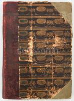 cca 1950 Kézzel írt könyv, főként háztartás, táplálkozás témájú bejegyzésekkel (fűszerek, növényi zs...