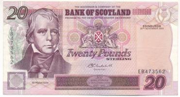 Skócia 2003. 20P T:F szép papír Scotland 2003. 20 Pounds C:F fine paper Krause P#121e