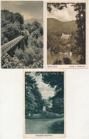 15 db RÉGI és 14 db MODERN történelmi magyar város képeslap vegyes minőségben