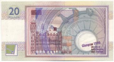 Skócia / Clydesdale Bank 1999. 20P "Glasgow 1999" T:XF
Scotland / Clydesdale Bank 1999. 2...