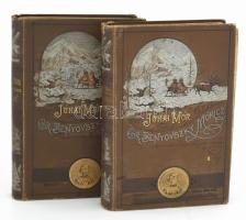 Gróf Benyovszky Móricz életrajza, saját emlékiratai és útleírásai. II-III. köt. Ford.: Jókai Mór. Bp., 1888, Ráth Mór, 1 t.+ 2 sztl. lev.+ 351+(1)+IV p.+ 4 t.+ 2 (kihajtható) t.; 1 t.+ 2 sztl. lev.+ 423+(1)+II p.+ 4 t.+ 2 (kihajtható térkép) t. Kiadói aranyozott, festett egészvászon-kötés, sérülésekkel, néhány kijáró lappal, régi intézményi bélyegzőkkel, a II. kötet részben szétvált fűzéssel.