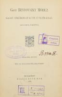 Gróf Benyovszky Móricz életrajza, saját emlékiratai és útleírásai. II-III. köt. Ford.: Jókai Mór. Bp...