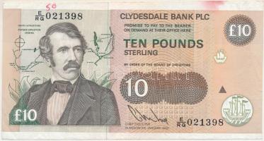 Skócia / Clydesdale Bank 1993. 10P T:F
Scotland / Clydesdale Bank 1993. 10 Pounds C:F
Krause P# 21...