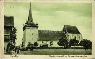 1929 Bánffyhunyad, Huedin; Református templom / Calvinist church (EK)