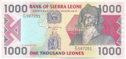 Sierra Leone 1998. 1000L T:F szép papír Sierra Leone 1998. 1000 Leones C:F fine paper Krause P#20a