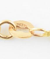 14K arany (Au) fonott nyaklánc, jelzett 6,7 g 50 cm