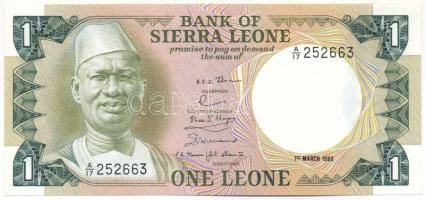 Sierra Leone 1980. 1L T:UNC Sierra Leone 1980. 1 Leone C:UNC Krause P#5c