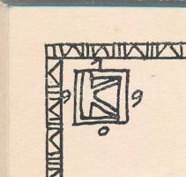 Kozma Lajos (1884-1948): Élet. Cinkográfia, papír, jelzett a cinkográfián, paszpartuban, foltos, 20×...