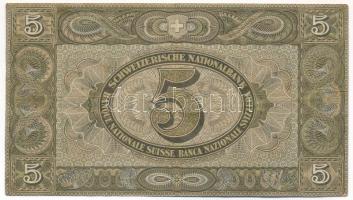 Svájc 1951. 5Fr "Blumer - Müller - Keller" T:F erős papír
Switzerland 1951. 5 Francs &quo...