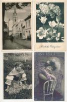 48 db főleg MODERN képeslap vegyes minőségben: magyar és külföldi városok és motívumok