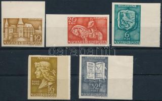 1940 Mátyás király ívszéli vágott sor (60.000) (32f vízszintes hajtás / folded)