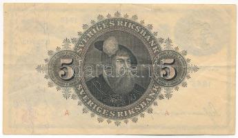 Svédország 1943. 5K T:F kis szakadás
Sweden 1943. 5 Kronor C:F small tear
Krause P#33z