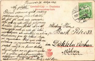 1912 Osztrák-magyar katonai gyakorlat a laktanya előtti udvaron (fa)