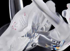 Swarovski balerina. Eredeti leírással, eredeti megázott dobozában, m: 14 cm