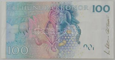 Svédország 2002. 100K T:F 
Sweden 2002. 100 Kronor C:F 
Krause P#65a