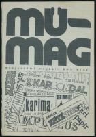 1978 Mű-Mag. Műegyetemi magazin BME KISZ. III. évf., 9. sz., 1978 febr. 28. Bp., 1978, BME KISZ Bizottság. 70 p. Kiadói papírkötés.