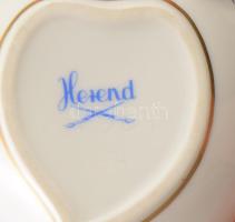 Herendi 3 darab tárgy: 2. oszt. jelzéssel tálka és bonbonier, 1. oszt. ékszeres tálka, hibátlan