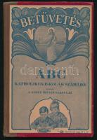 Betűvetés. Hangutánzó ÁBC katholikus elemi iskolák számára. Szerk.: Öveges Kálmán, Pohárnok Jenő. Vezényi Elemér rajzaival. Bp., 1933, Szent István-Társulat, 112 p. Fekete-fehér és színes képekkel illusztrálva. Átkötött félvászon-kötésben, néhány sérült lappal.