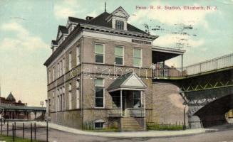 Elizabeth, Penn. Railways station (EK)