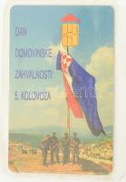 cca 1995 Horvát függetlenség telefonkártya