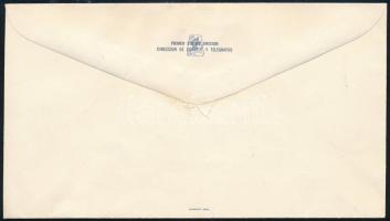 Losonczi Pál (1919-2005) államfő aláírása perui borítékon, őt ábrázoló bélyeggel