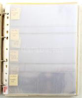 Négygyűrűs berakó, összesen 58db hármas és négyes osztású berakólappal, használt állapotban