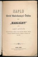 Napló Gróf Széchenyi Ödön hajós kapitány által "Hableány" nevű saját gőzösén Pestről Páriz...
