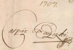 1707 II. Rákóczi Ferenc tokaji és Zemplén vármegyei szőlőkkel és a szőlőmunkások bérével kapcsolatos...