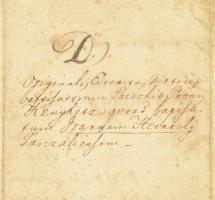 1781 Kenyhec, Felvidék, (Kechnec SK) és enyickei (Haniska (pri Košiciach) SK) személyek házassági an...