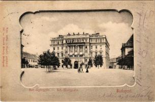 1901 Budapest I. Szent György tér, Honvédelmi Minisztérium. Divald Károly 195. (EK)