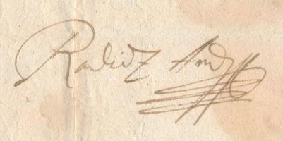 1684 Radics András (1640 körül-1711. február 13. után) köznemes, a kurucoknak nevezett bujdosók egyi...
