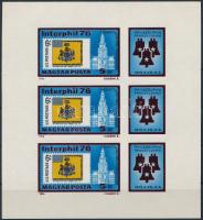 1976 Interphil vágott kisív (5.000)